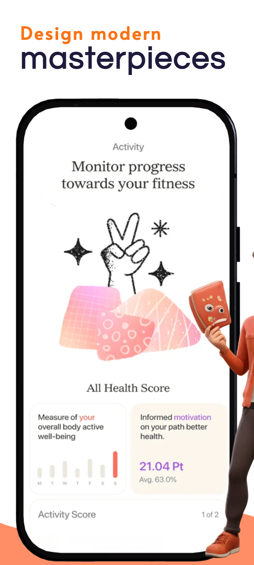 Android phone presentation mockup for app launch graphics