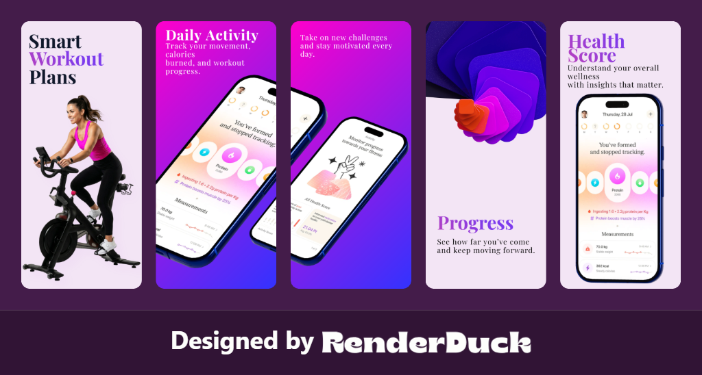 3D iPhone 16 Pro mockup generator preview created with RenderDuck