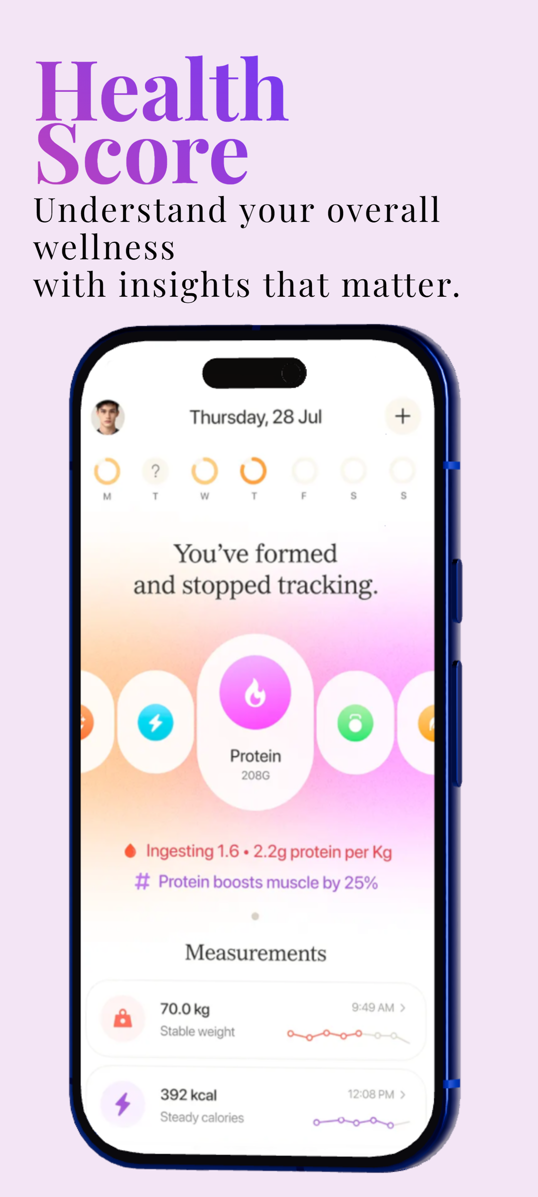 3D iPhone app mockup created with RenderDuck